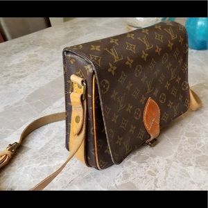 Louis Vuitton - Brown Monogram Leather Purse